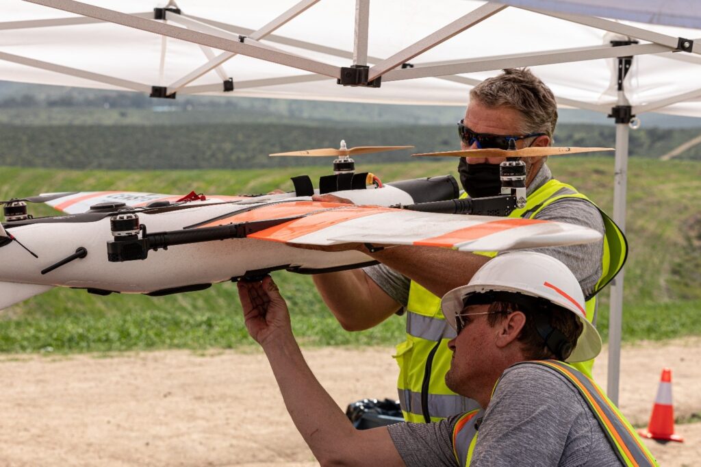 Innovation in technology birds eye aerial drones