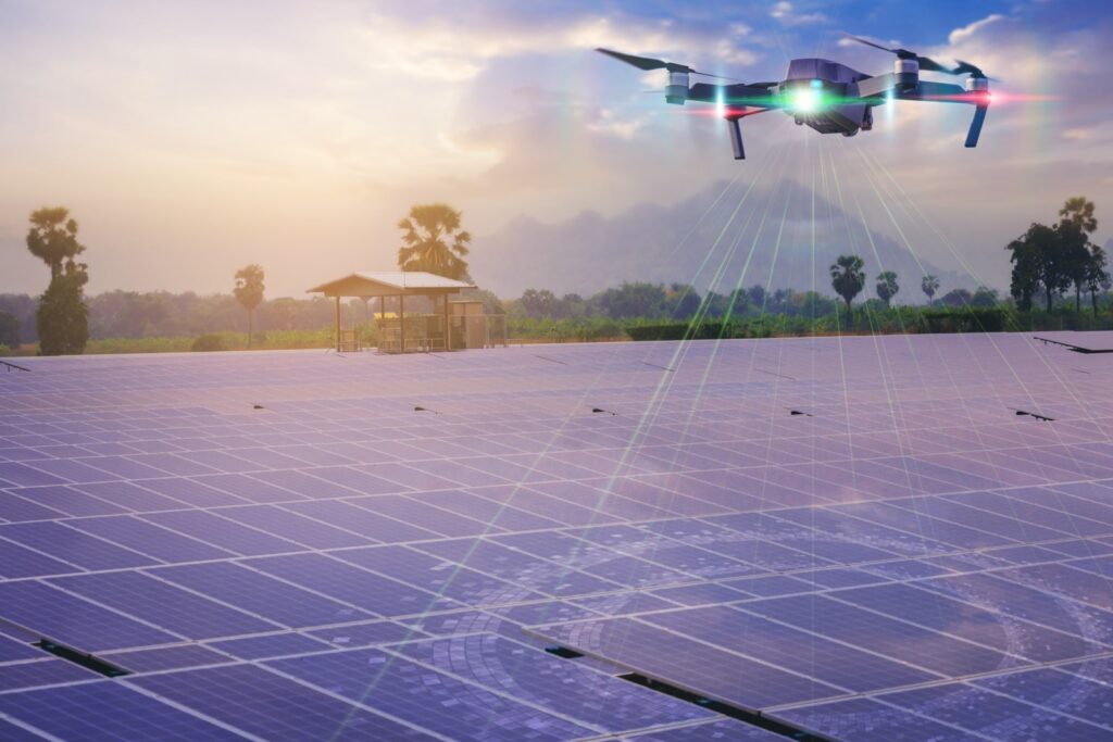 drone solar inspection cell inspection