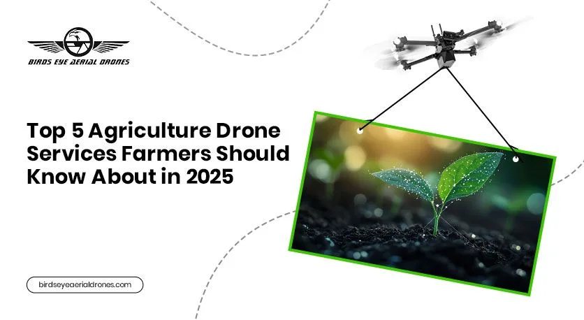 Top 5 Agriculture Drone Services