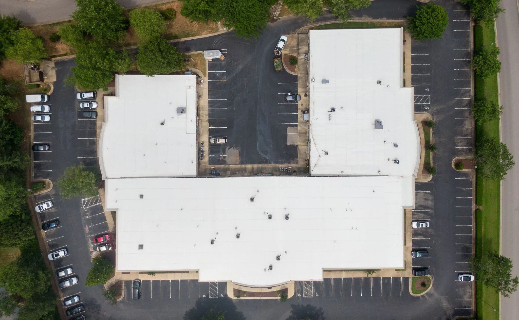 Commercial Real Estate drone photography