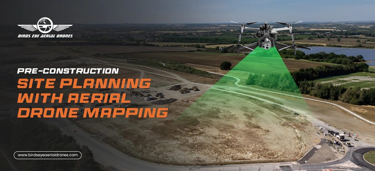 Pre-Construction Site Aerial Drone Mapping